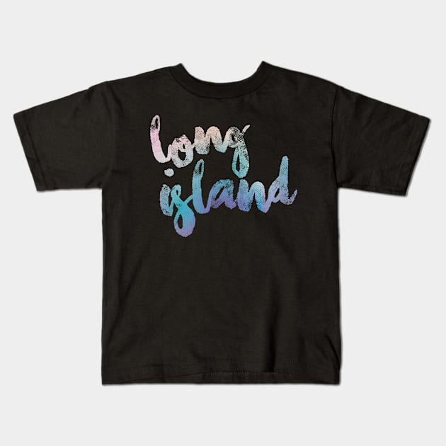 Long Island Kids T-Shirt by emilystp23